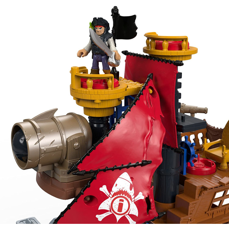 Піратський корабель Фішер-прайс Fisher-Price Imaginext Shark Bite Pirate Ship