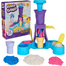 Набір кінетичного піску станція для подачі Kinetic Sand Soft Serve Station with 14oz of Play Sand