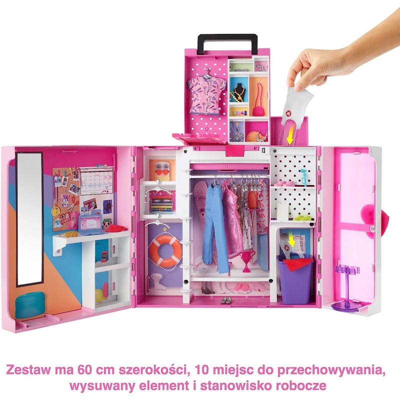 Барбі шафа Мрії з лялькою Barbie Dream Closet Doll and Playset HGX57