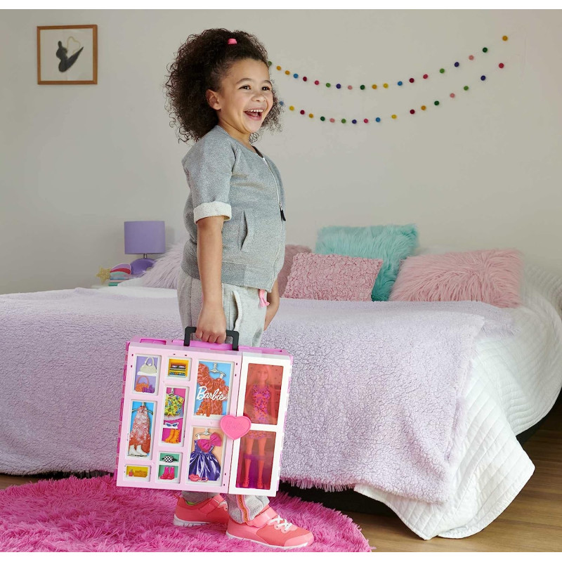 Барбі шафа Мрії з лялькою Barbie Dream Closet Doll and Playset HGX57