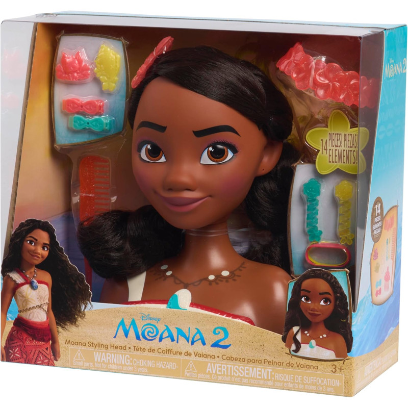 Лялька манекен Моана Disney Princess Moana 2 Styling Head