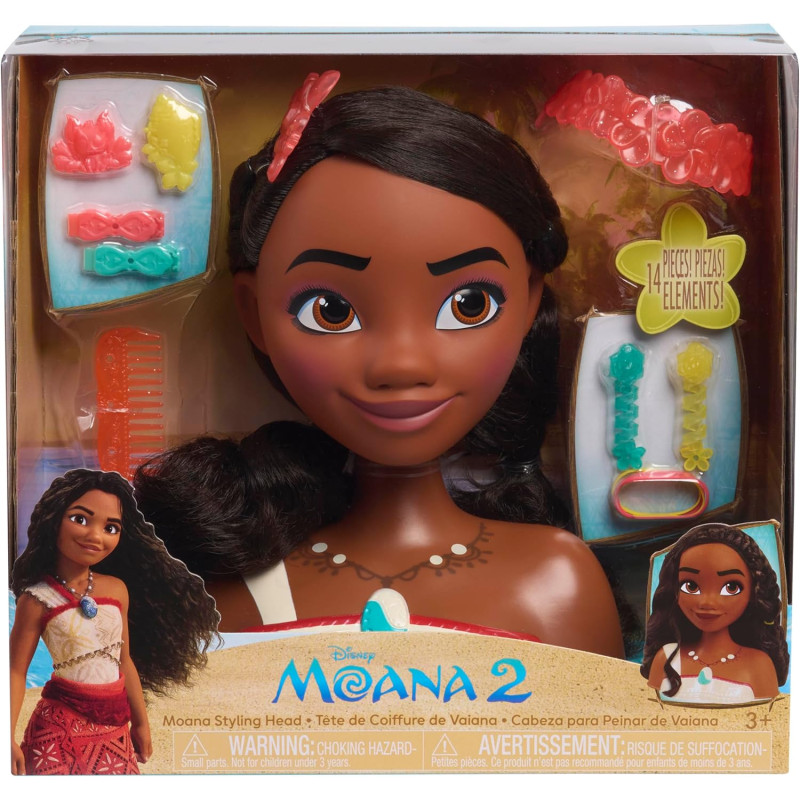Лялька манекен Моана Disney Princess Moana 2 Styling Head