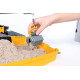 Кінетичний пісок будівництво у валізі  Kinetic Sand Construction Site Folding Sandbox