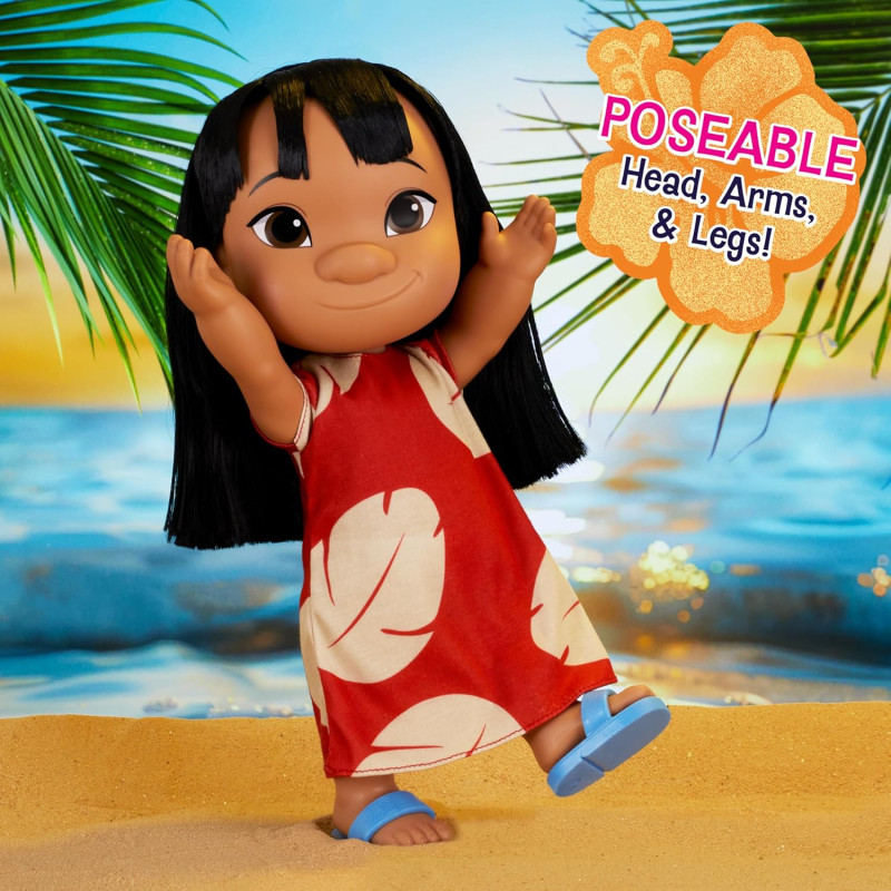 Лялька Ліло та Стич Disney Lilo Stitch 14 inch Poseable Lilo Doll 11