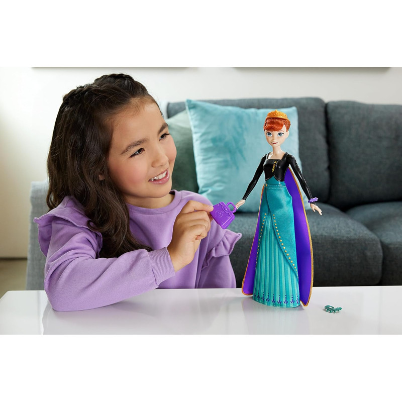Ігровий набір сюрприз лялька Анна Mattel Disney Disney Frozen Anna Fashion Doll Set Spin and Reveal