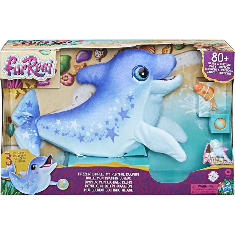 М'яка інтерактивна іграшка Дельфін Dazzlin Dimples My Playful Dolphin