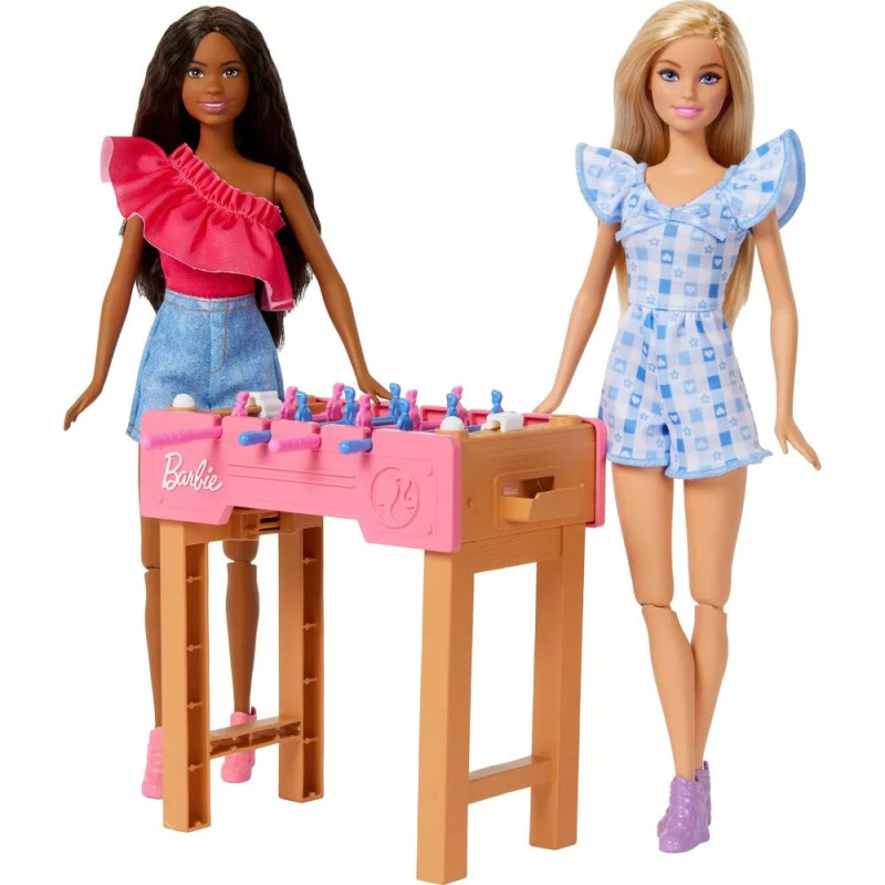 Ігровий набір Ляльок Барбі  Barbie 12 7 Backyard Fun Sister doll set