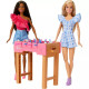 Ігровий набір Ляльок Барбі  Barbie 12 7 Backyard Fun Sister doll set