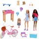 Ігровий набір Ляльок Барбі  Barbie 12 7 Backyard Fun Sister doll set