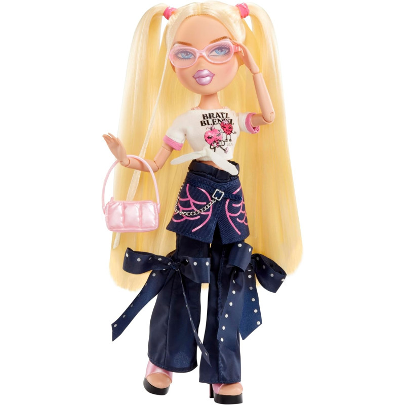 Лялька Братц Хлоя Bratz Stylin Cloe Fashion Doll with Customizable T Shirt for You and Accessories