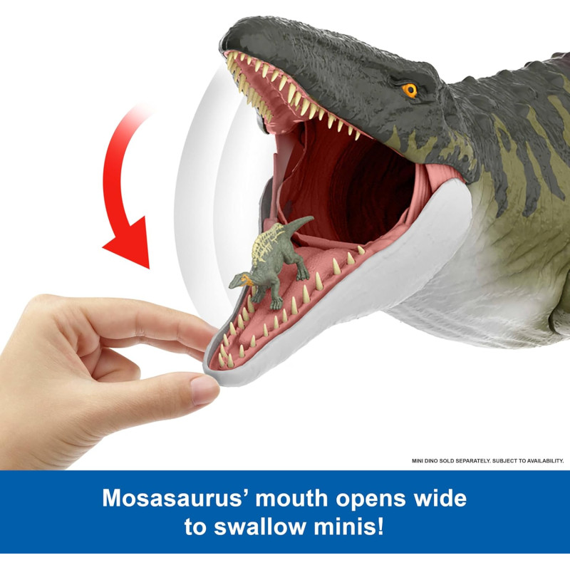 Фігурка гігантського мозазавра Mattel Jurassic World Rebirth Super Colossal Mosasaurus