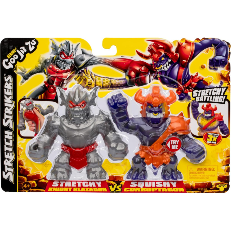 Фігурки тягучки Блейзагон і Коруптагон Heroes of Goo Jit Zu Blazagon VS Squishy Corruptagon Versus Pack