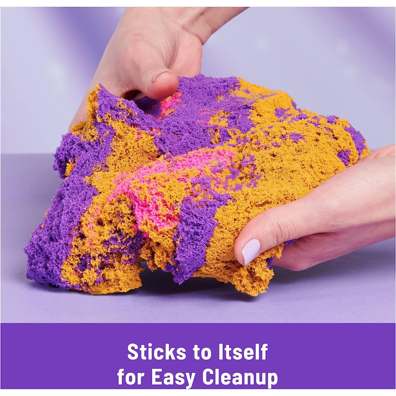 Кінетичний пісок Русалка Кристал Kinetic Sand Mermaid Crystal Playset