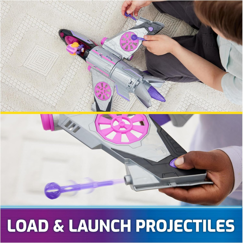 Ігровий набір Щенячий Патруль Рятувальний літак Paw Patrol Mighty Movie Transforming Rescue Jet with Skye 