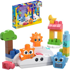 Конструктор Нічник проектор MEGA BLOKS Fisher Price Building Snooze Night Light HTH43