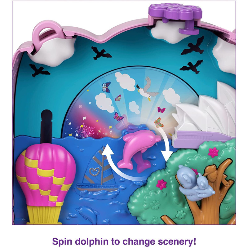 Ігровий Набір Поллі Покет Дивовижний світ Коала Ігровий набір Поллі Покет  Polly Pocket Koala Adventures Wearable