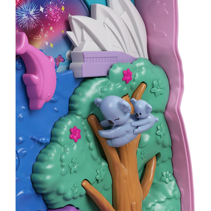 Ігровий Набір Поллі Покет Дивовижний світ Коала Ігровий набір Поллі Покет  Polly Pocket Koala Adventures Wearable