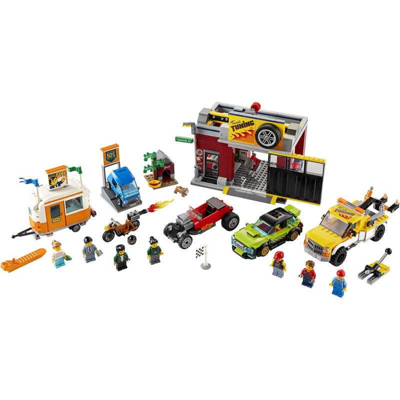 Конструктор Лего Тюнінг майстерня LEGO CITY Tuning Workshop 60258
