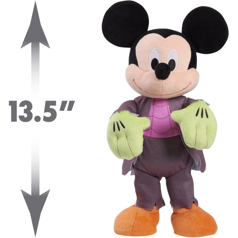 М'яка інтерактивна іграшка Міккі Маус Disney Seasonal Zombie Mickey Mouse Halloween 13 5 inch Feature Plush