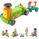 Дитячий трактор 4 в 1 Фішер Прайс Fisher-Price Laugh & Learn 4-in-1 Farm to Market Tractor