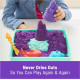 Кінетичний пісок фіолетовий з лотком 454 г Kinetic Sand Sandbox Set 1lb Purple Play Sand