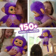 Інтерактивна іграшка мавпочка Fingerlings Care n Cuddles Interactive Baby Monkey Sunny