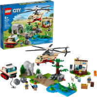 Конструктор Лего Операція з порятунку звірів LEGO City Wildlife Rescue Operation 60302