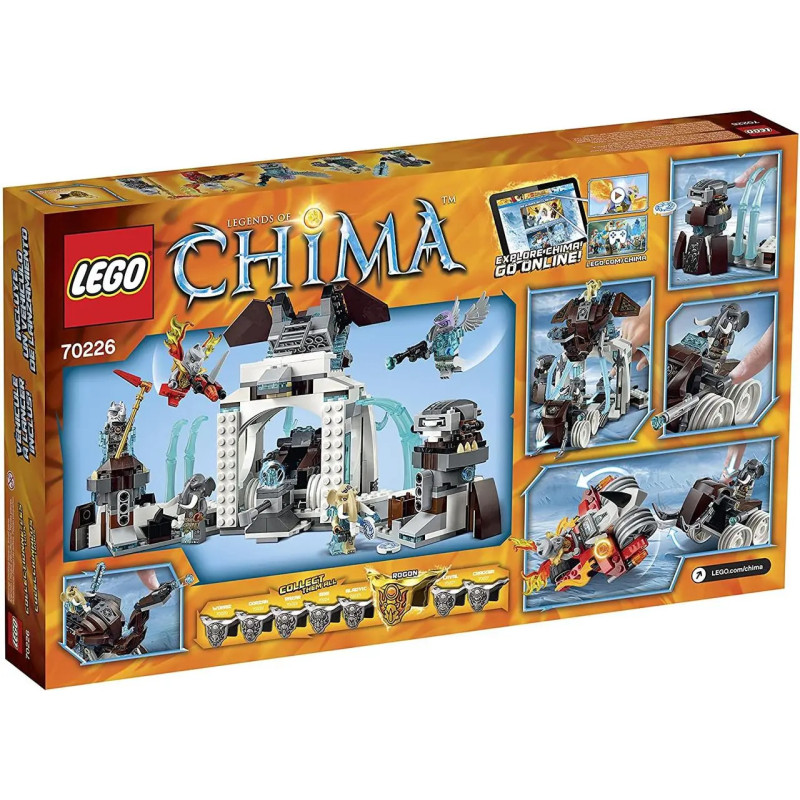 Конструктор Лего Крижана фортеця Мамонтів LEGO Legends Chima Mammoth's Frozen Stronghold 70226
