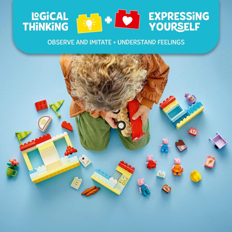 Конструктор Лего дупло Свинка Пеппа LEGO DUPLO Peppa Pig Supermarket Toy 10434