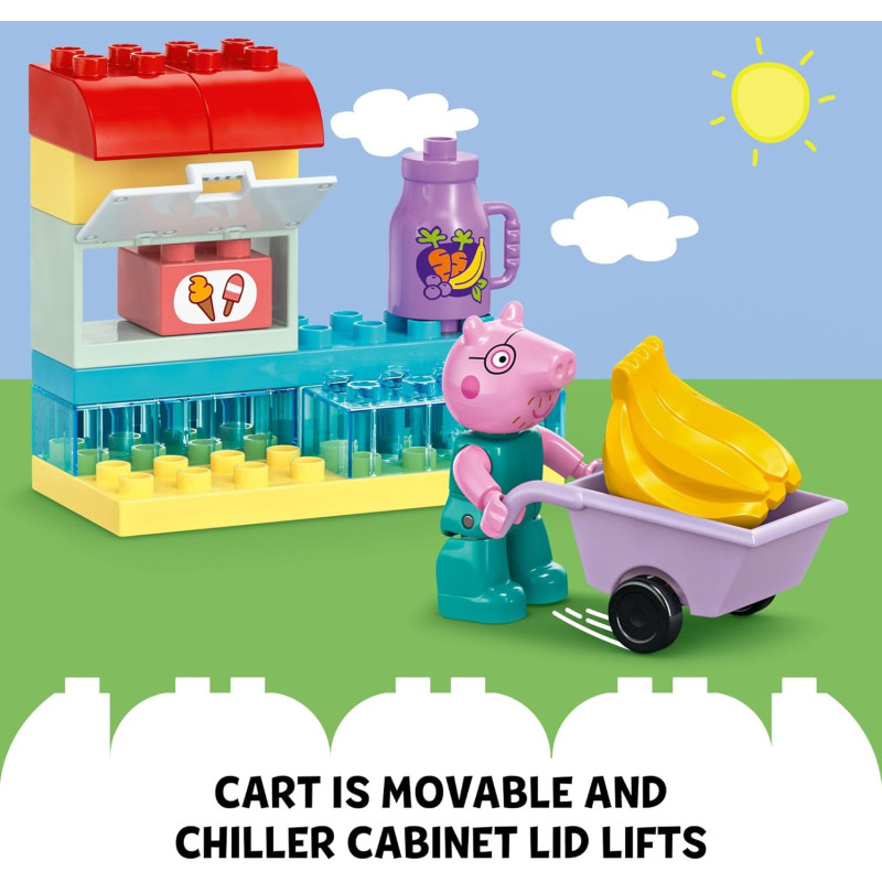 Конструктор Лего дупло Свинка Пеппа LEGO DUPLO Peppa Pig Supermarket Toy 10434