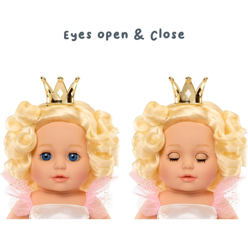 Лялька Бебі Борн Королівська принцеса BABY Born Princess Baby Doll Annabell Blonde Hair Blue Eyes