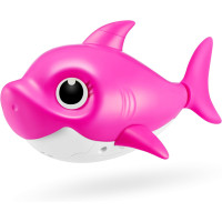 Інтерактивна іграшка акула для ванни Robo Alive Junior Baby Shark New Silicon Fins (Pink)