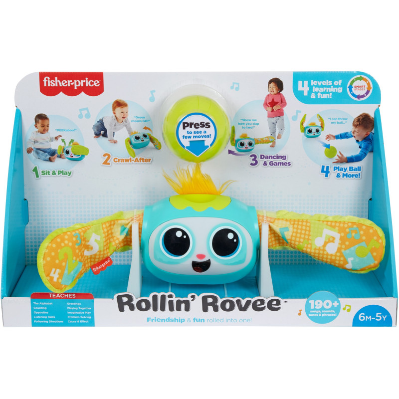 Інтерактивна музична іграшка Фішер-Прайс Fisher-Price Rollin' Rovee