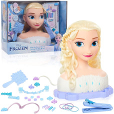 Лялька манекен для зачісок принцеса Ельза Disney Frozen Deluxe Elsa Deluxe Elsa Styling Head
