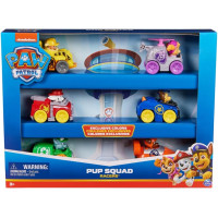 Набір машинок із фігурками Щенячий патруль Paw Patrol Pup Squad Racers 6 Piece Vehicle Gift Set