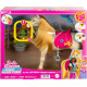 Ігровий набір барбі Інтерактивний кінь Barbie Toy Horse with Sounds HXJ42