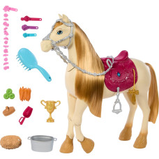 Ігровий набір барбі Інтерактивний кінь Barbie Toy Horse with Sounds HXJ42