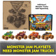 Ігровий набір Гараж Monster Jam Garage Playset and Storage