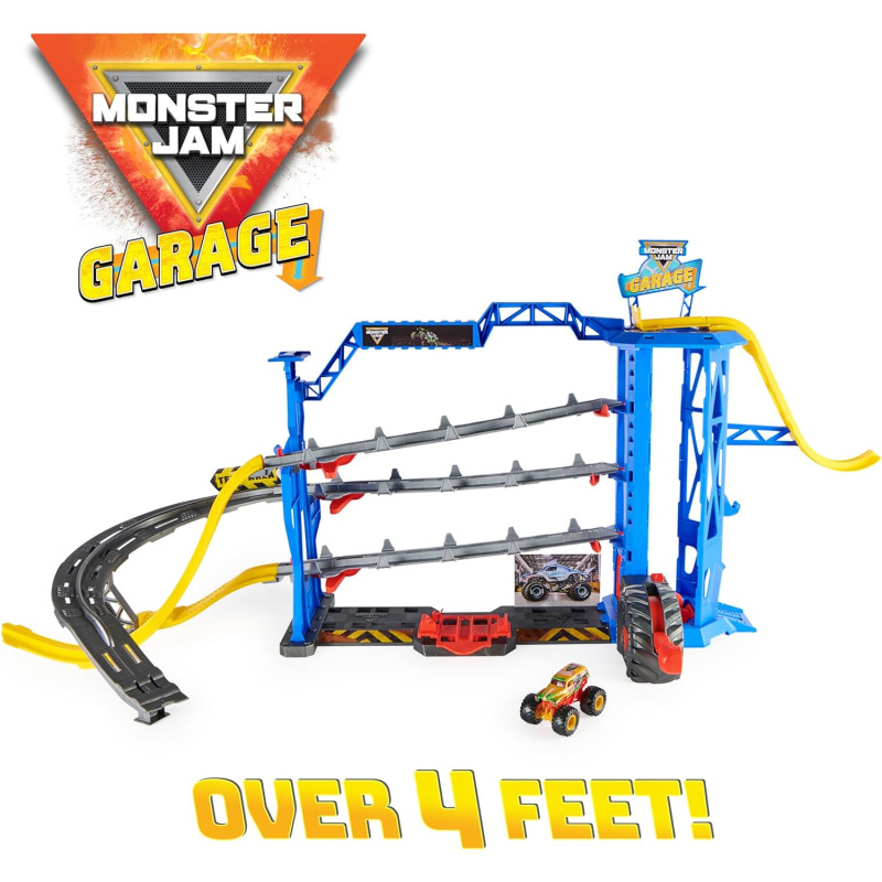 Ігровий набір Гараж Monster Jam Garage Playset and Storage
