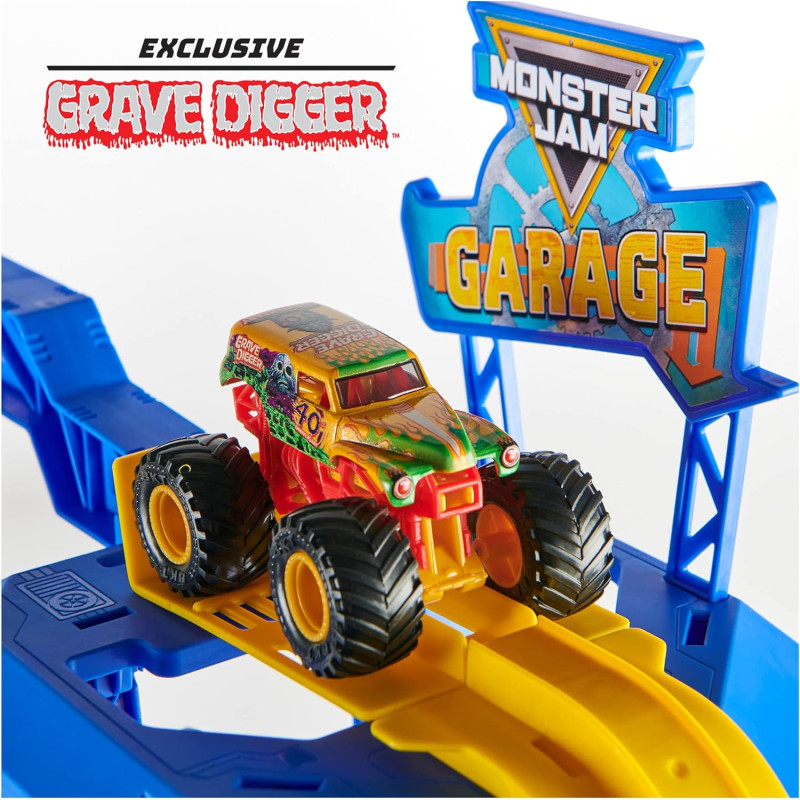 Ігровий набір Гараж Monster Jam Garage Playset and Storage