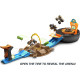 Трек Хот Вілс Мега Шина трамплін 6 машинок Hot Wheels Monster Trucks Stunt Tire Playset HHY74