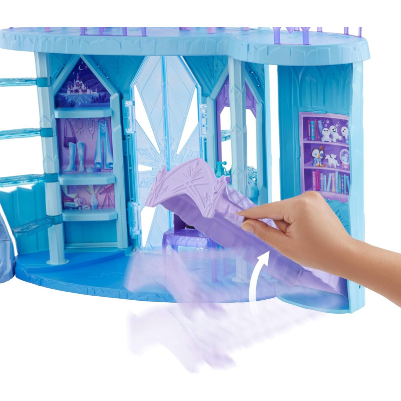 Ігровий набір Крижаний замок Ельзи Mattel Disney Frozen Elsa Ice Castle with Olaf Figure 5 Play Areas