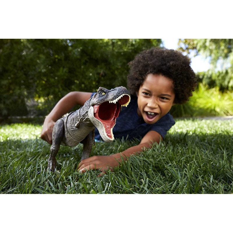 Динозавр Тиранозавр Рекс 54 см зі звуками ​Jurassic World Dominion Thrash ‘N Devour Tyrannosaurus Rex