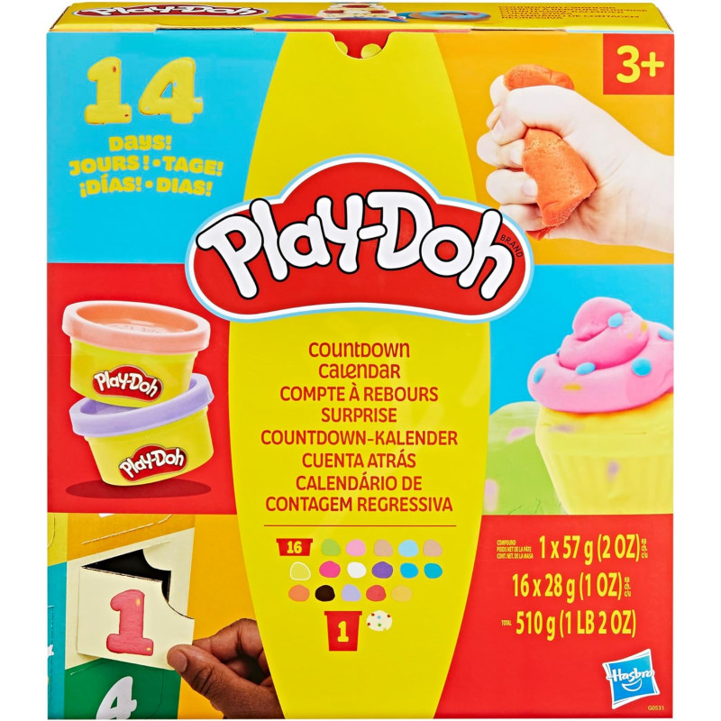 Набір для ліплення Адвент календар Play Doh Advent Calendar for Kids