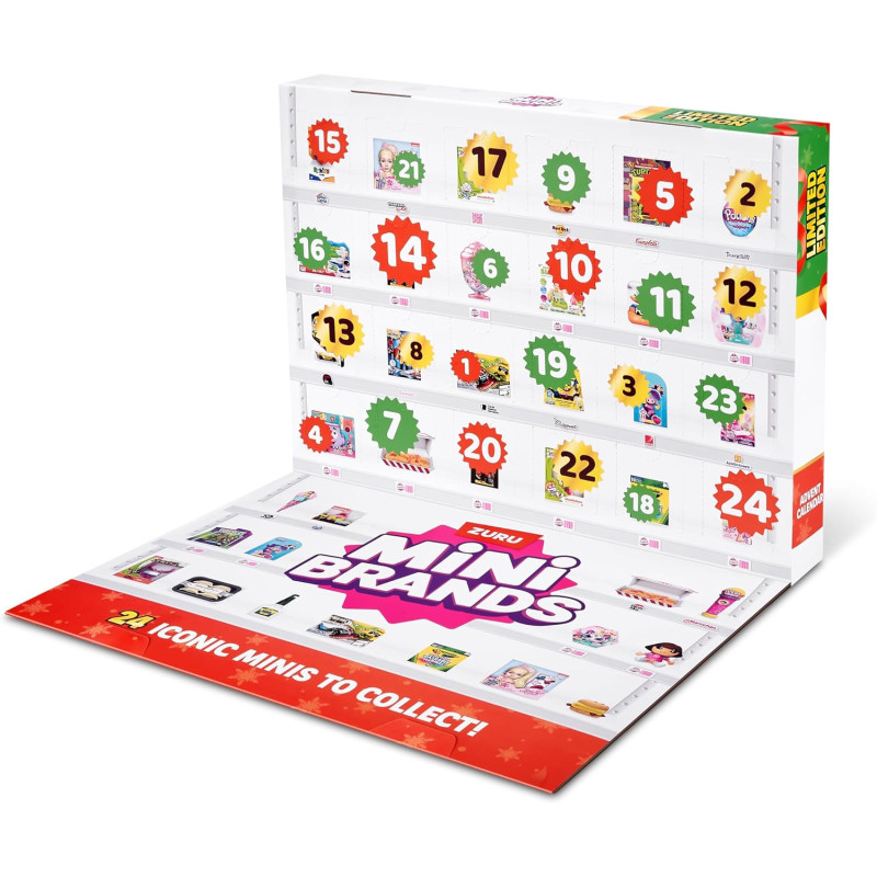 Адвент календар Міні бренди Mini Brands Advent Calendar 2024 