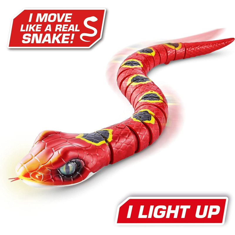 Інтерактивна іграшка Змія Robo Alive Slithering Snake Series 3 Red by ZURU