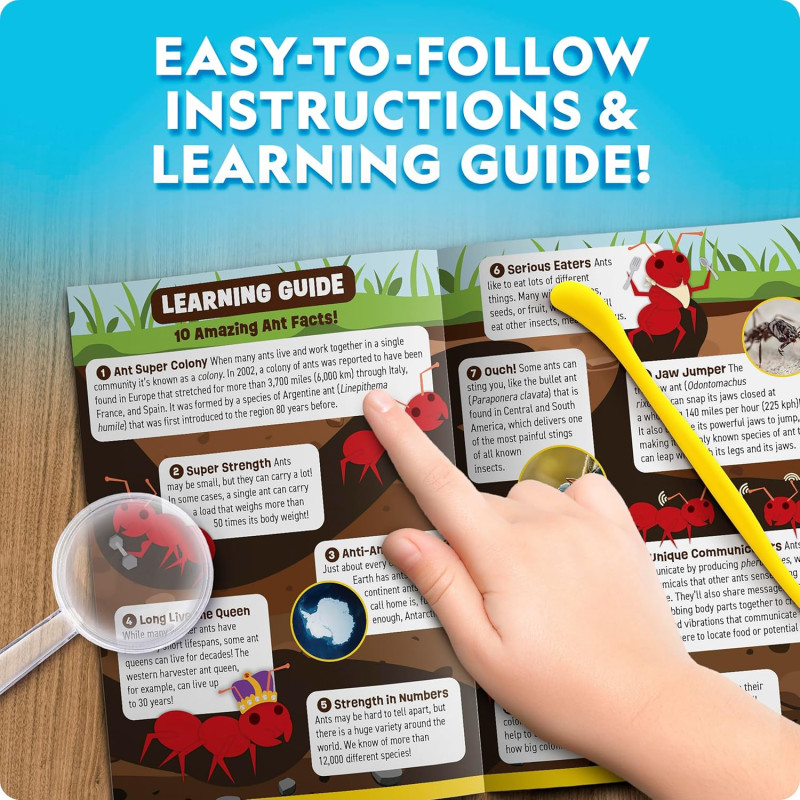 Набір STEM Мурашиний тераріум National Geographic Ant Habitat Kit