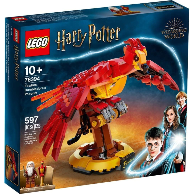 Конструктор Лего Фенікс Дамблдора LEGO Harry Potter Fawkes 76394