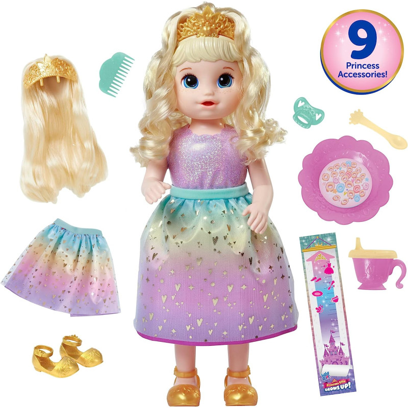 Інтерактивна зростаюча лялька Еллі Baby Alive Princess Ellie Grows Up! Interactive Doll