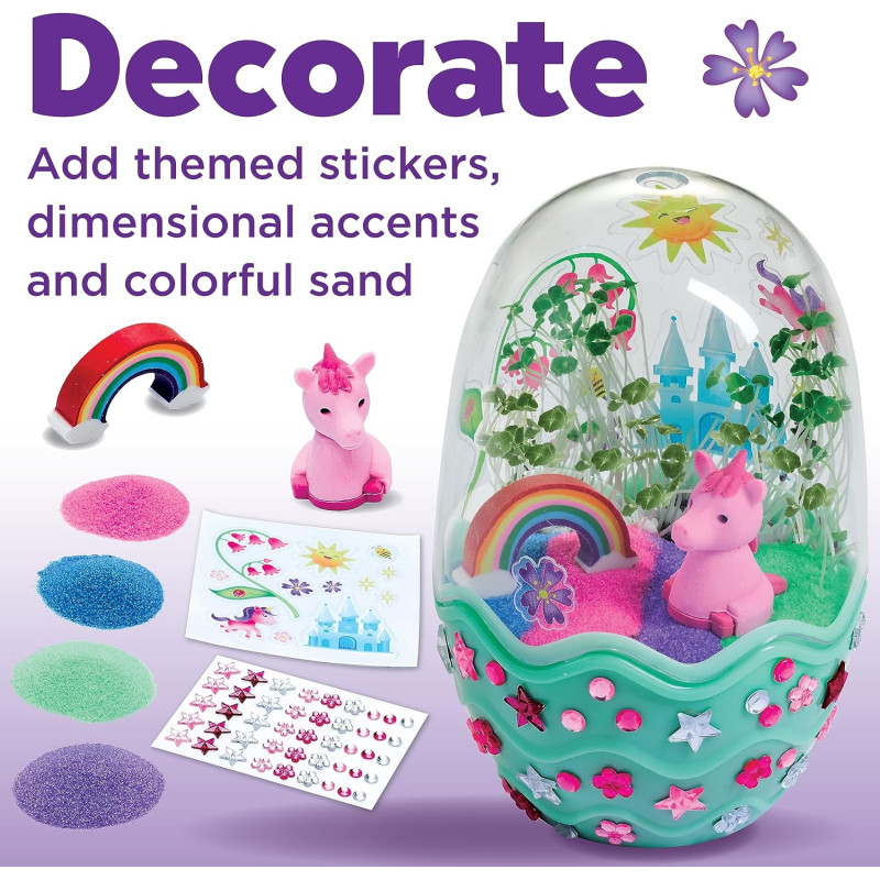 Набір міні Сад тераріум єдиноріг Creativity for Kids Mini Garden Magical Unicorn Terrarium Kit